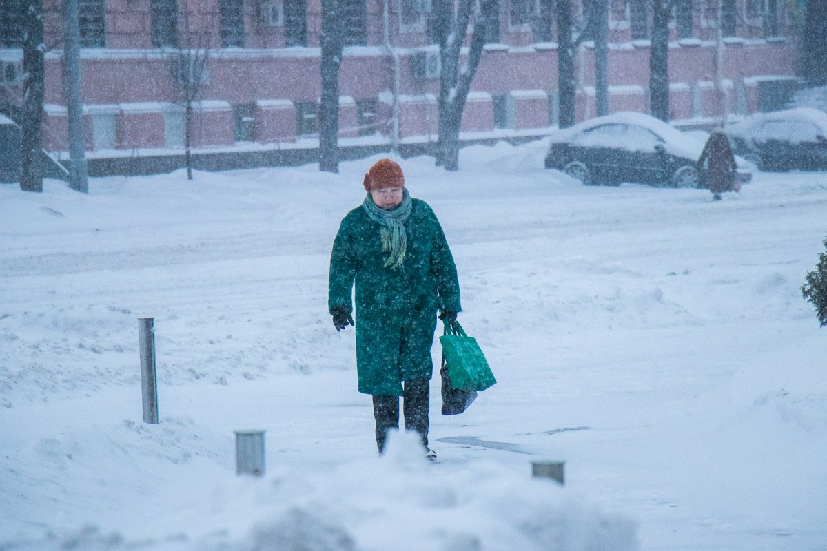 Снег, не снег, а на работу надо!