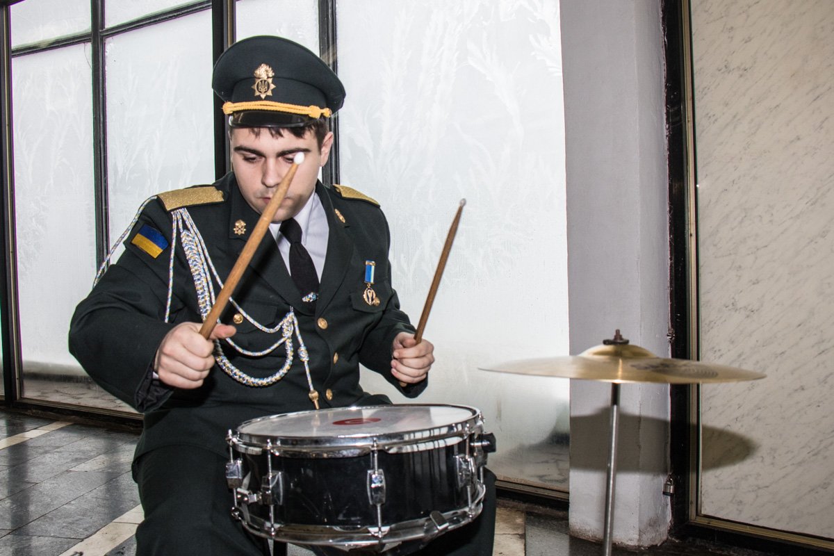 Такая акция вызывала у киевлян только положительные эмоции