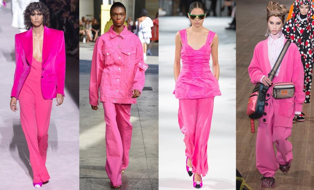 Также модницам советуют носить розовые во всех его оттенках 