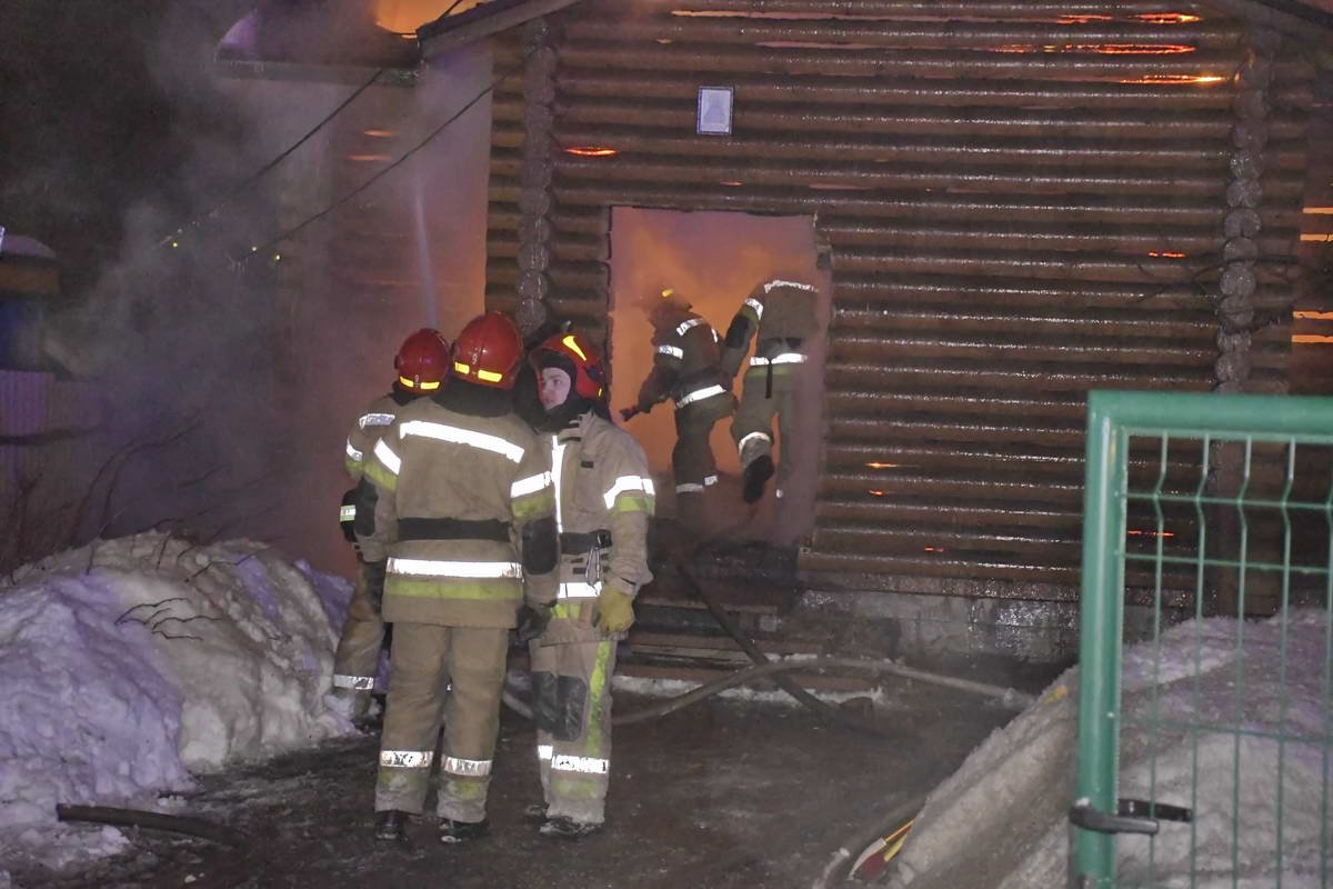 В пожаре никто не пострадал В пожаре никто не пострадал