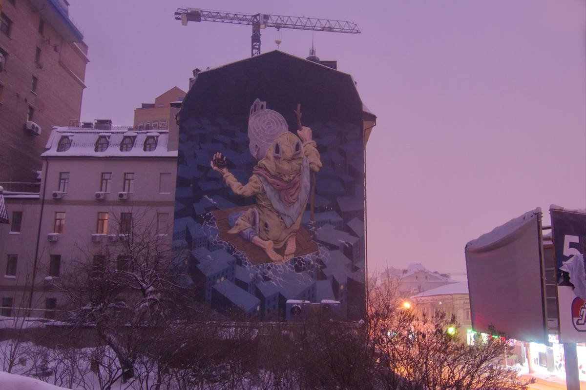 Немного краски и таланта достаточно для шедевра Немного краски и таланта достаточно для шедевра