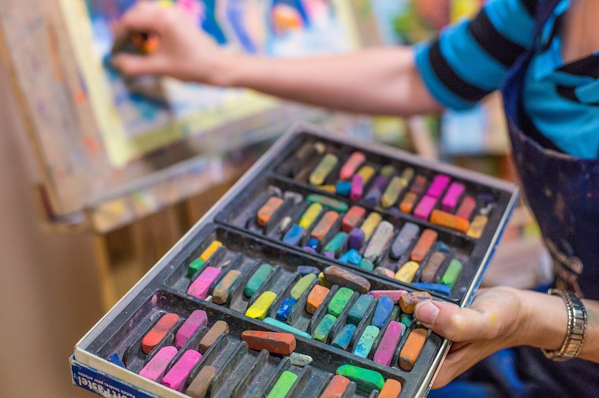 Мастер-класс по пастельной живописи