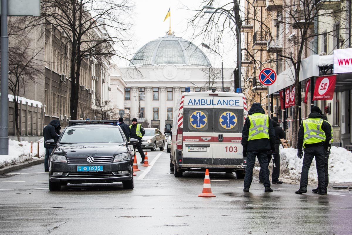 Правительственный кортеж сбил дедушку