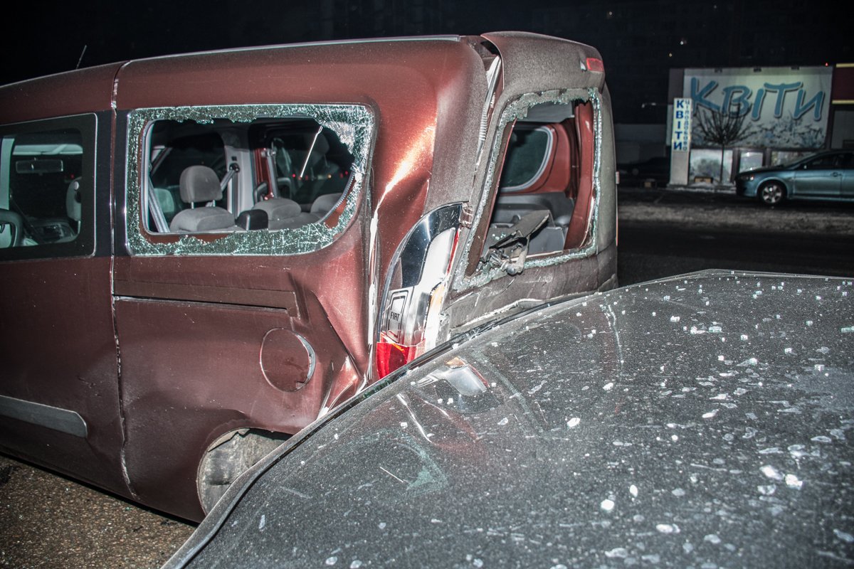 В результате аварии никто не пострадал 