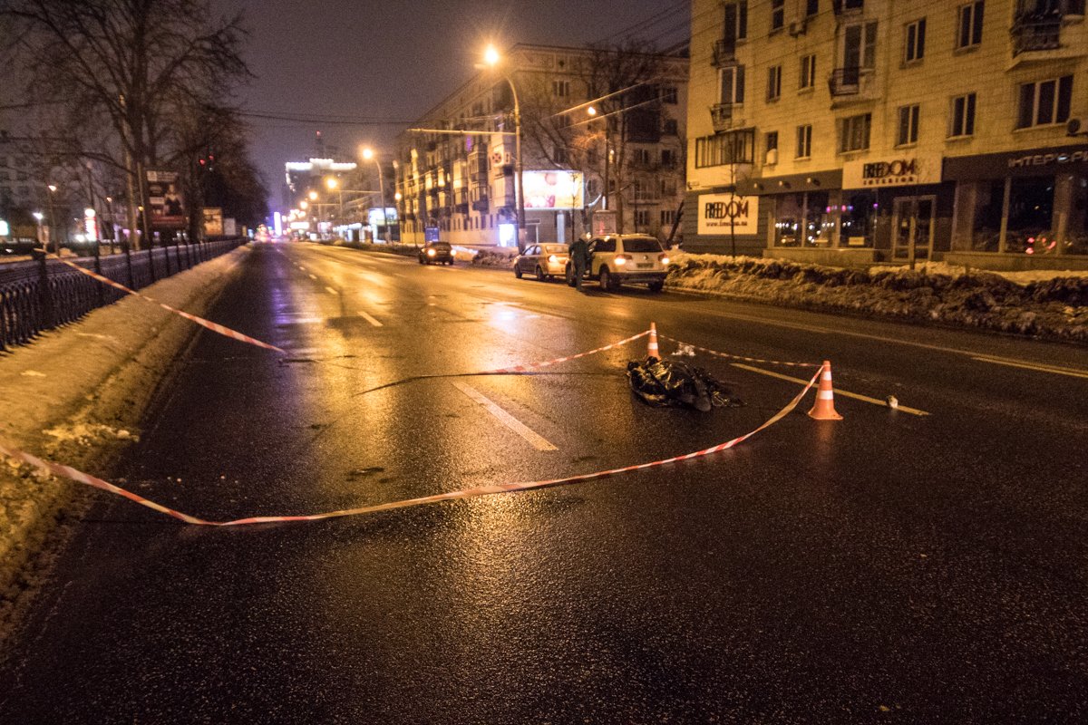 Парня сбил Chevrolet Lacetti черного цвета