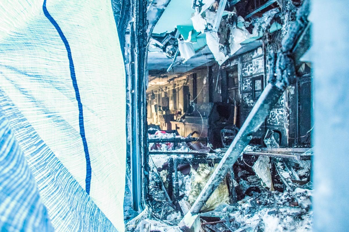 Все что осталось от террасы