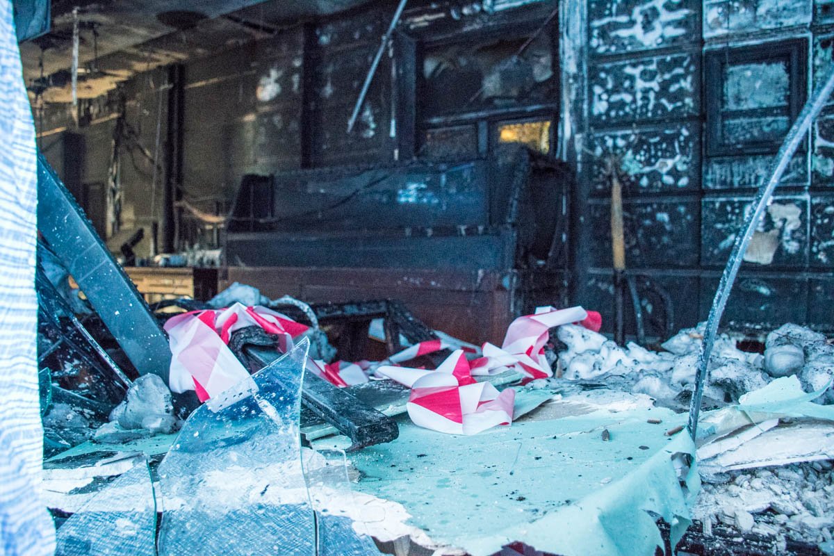 Площадь пожара составила 80 квадратных метров