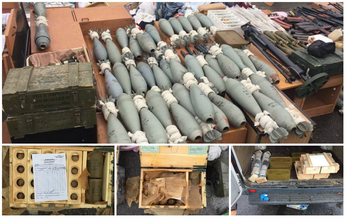 В СБУ обнародовали фото и видео оружия, которые пытались ввезти в Киев В СБУ обнародовали фото и видео оружия, которые пытались ввезти в Киев