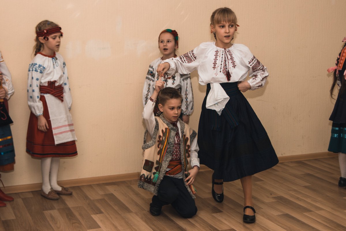 Воспитанники ансамбля "Цвітень" показали, чему научились