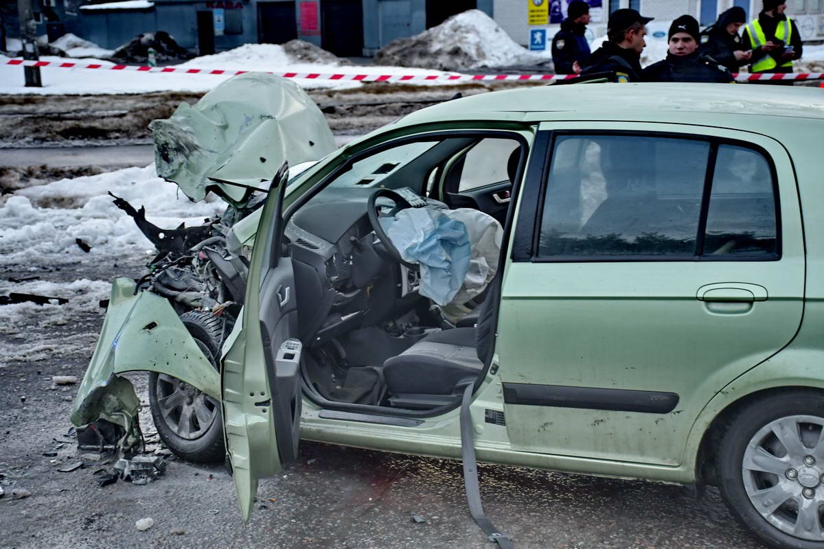 В Hyundai ехала супружеская пара