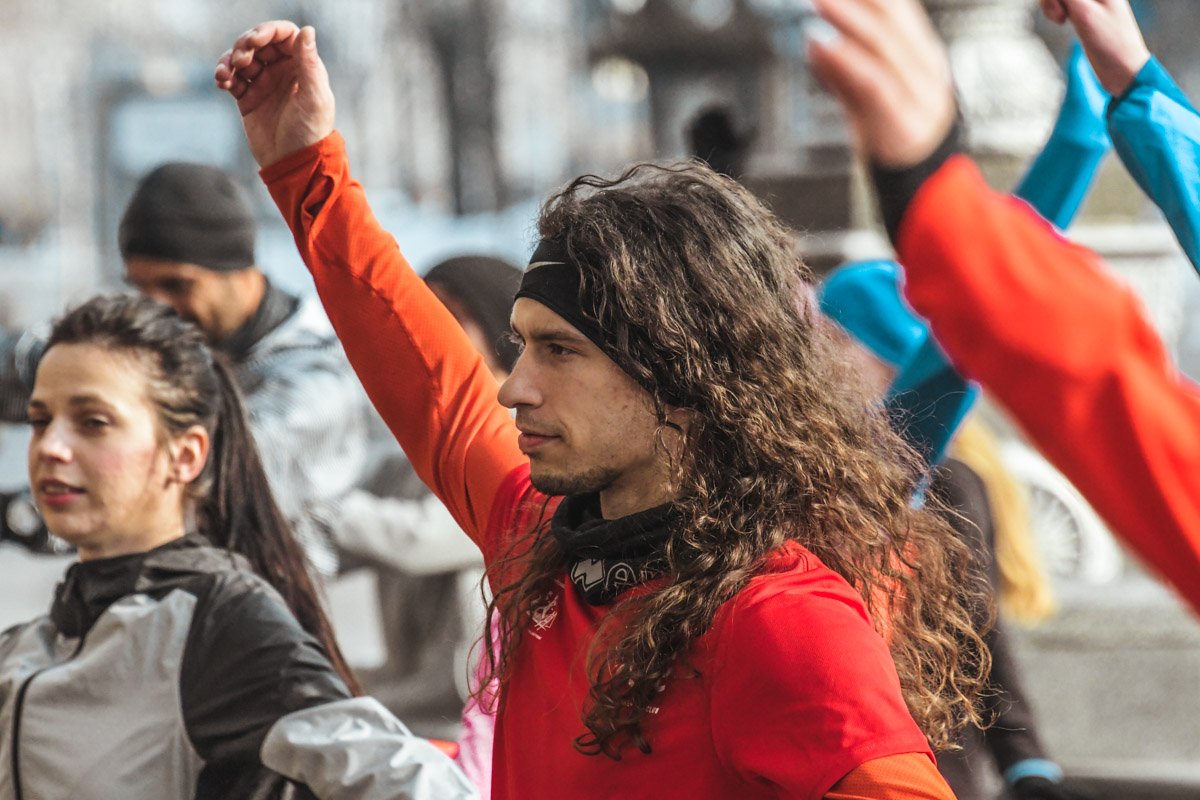 Зарядка на свежем воздухе