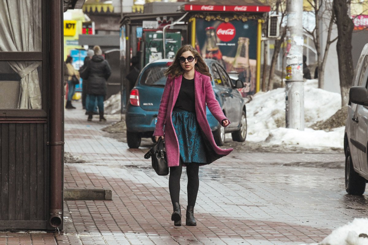 Яркие наряды поднимают настроение в любую погоду