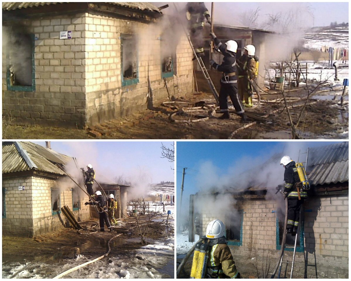 На пожаре в Кировоградской области погибли трое детей На пожаре в Кировоградской области погибли трое детей