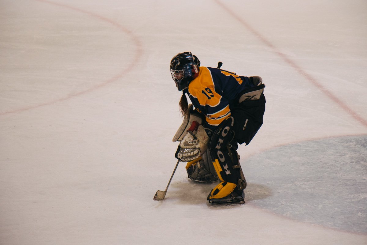 Вратарь сосредоточен