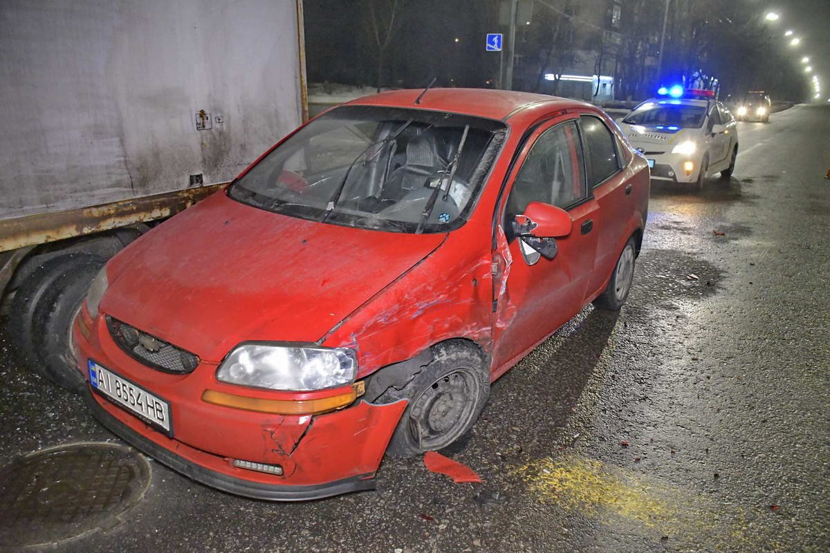 В автомобиле сработала подушка безопасности