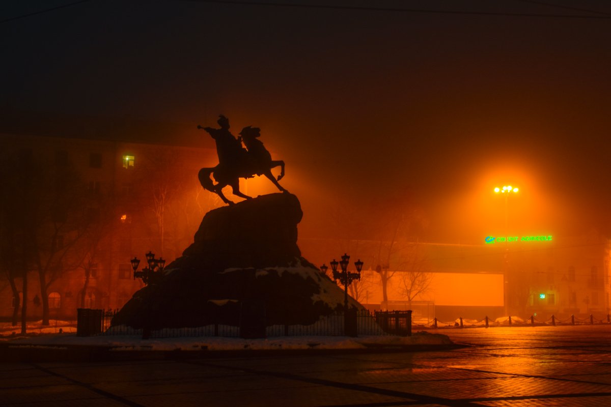 Софийская площадь и Богдан Хмельницкий