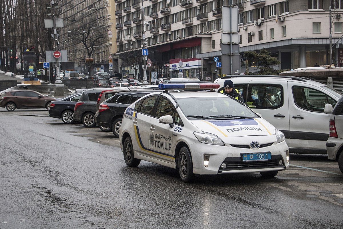 На месте аварии работала патрульная полиция На месте аварии работала патрульная полиция