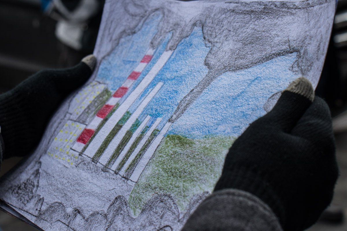 Так дети видят работу Приднепровской ТЭС 