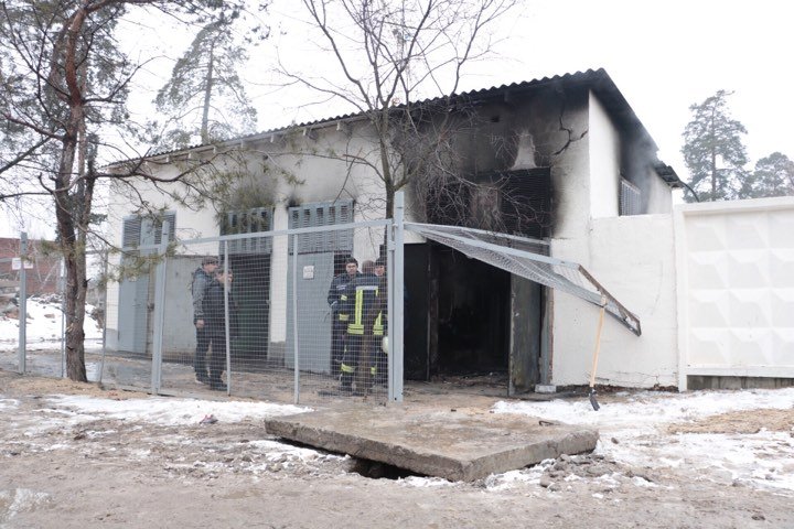 Возгорание вознилко в трансформаторной подстанции