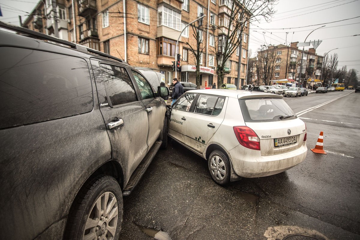 Из машин больше всего пострадала Toyota