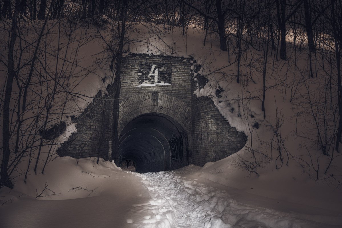 Потерна №4 - зияющая темная пасть