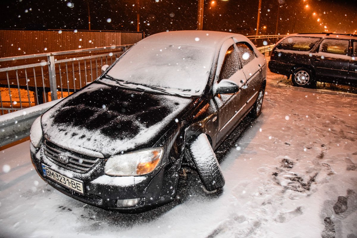 В аварии никто не пострадал 