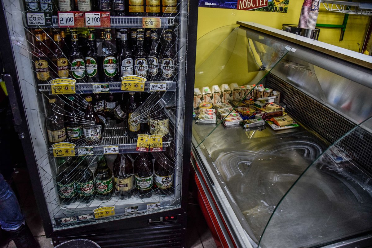 Пострадали даже холодильники