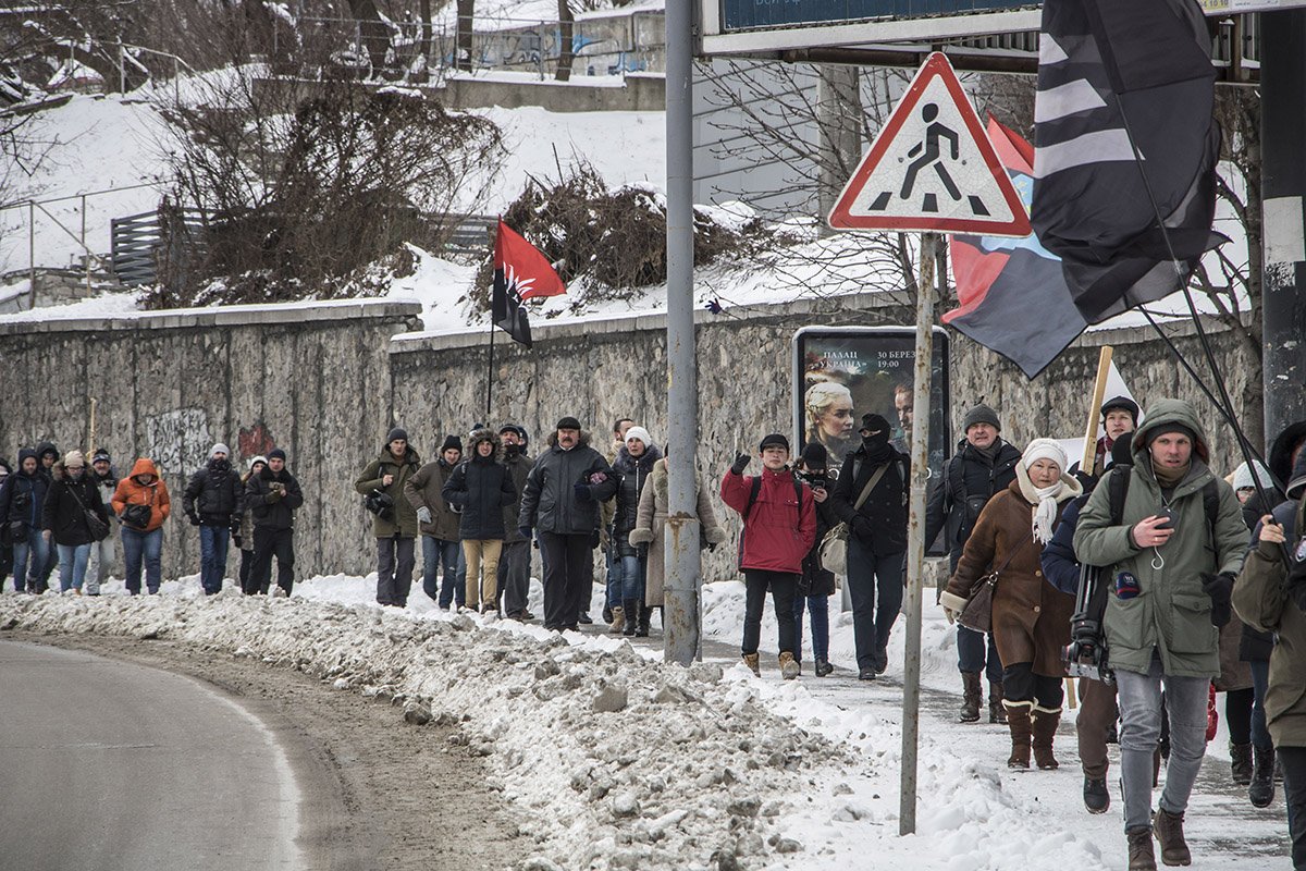 На акцию пришли около 50 граждан