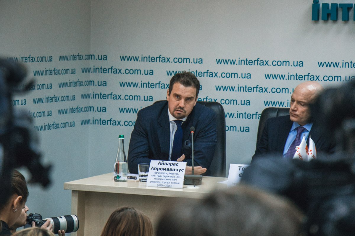 Айварас Абромавичус - инвестор, министр экономического развития Украины (2014-2016)