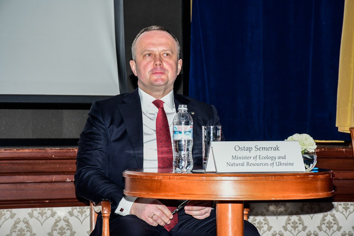 Министр экологии Украины Остап Семерак