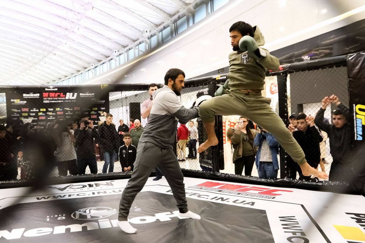 На открытую тренировку пришло много зрителей