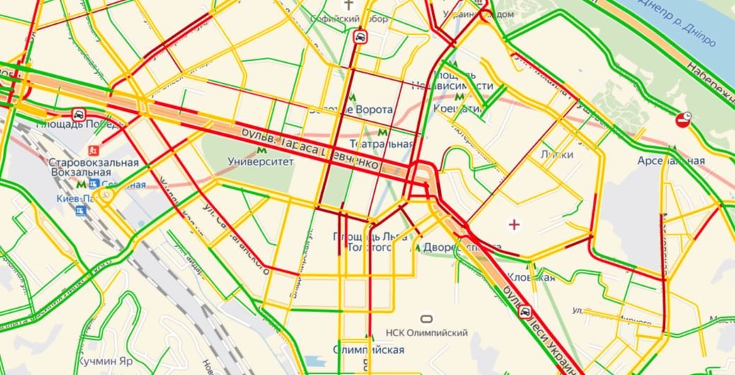 Пробки сковали центр столицы
