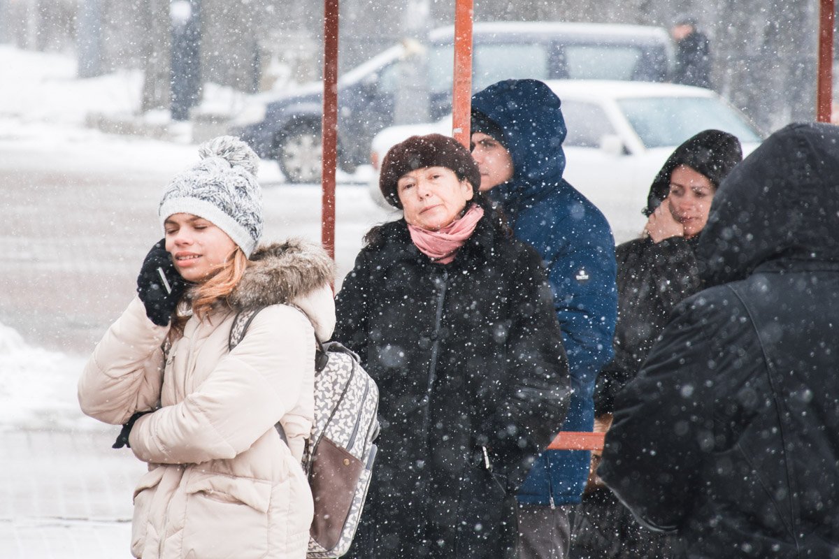 В ожидании транспорта можно немного и помечтать 