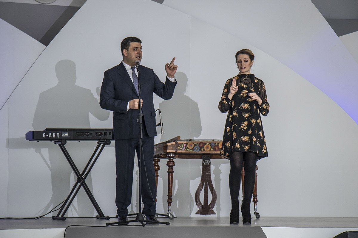 На торжестве присутствовал Владимир Гройсман На торжестве присутствовал Владимир Гройсман