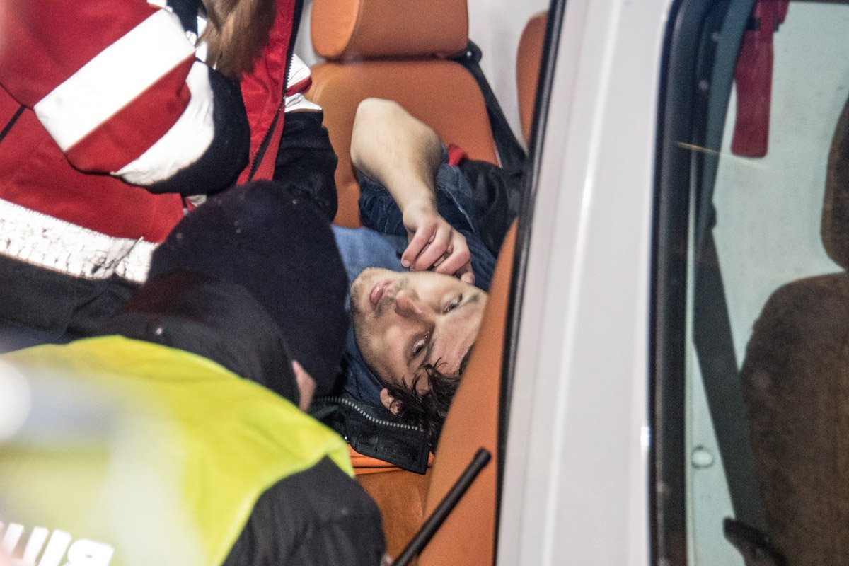 Пострадавшего госпитализировали медики