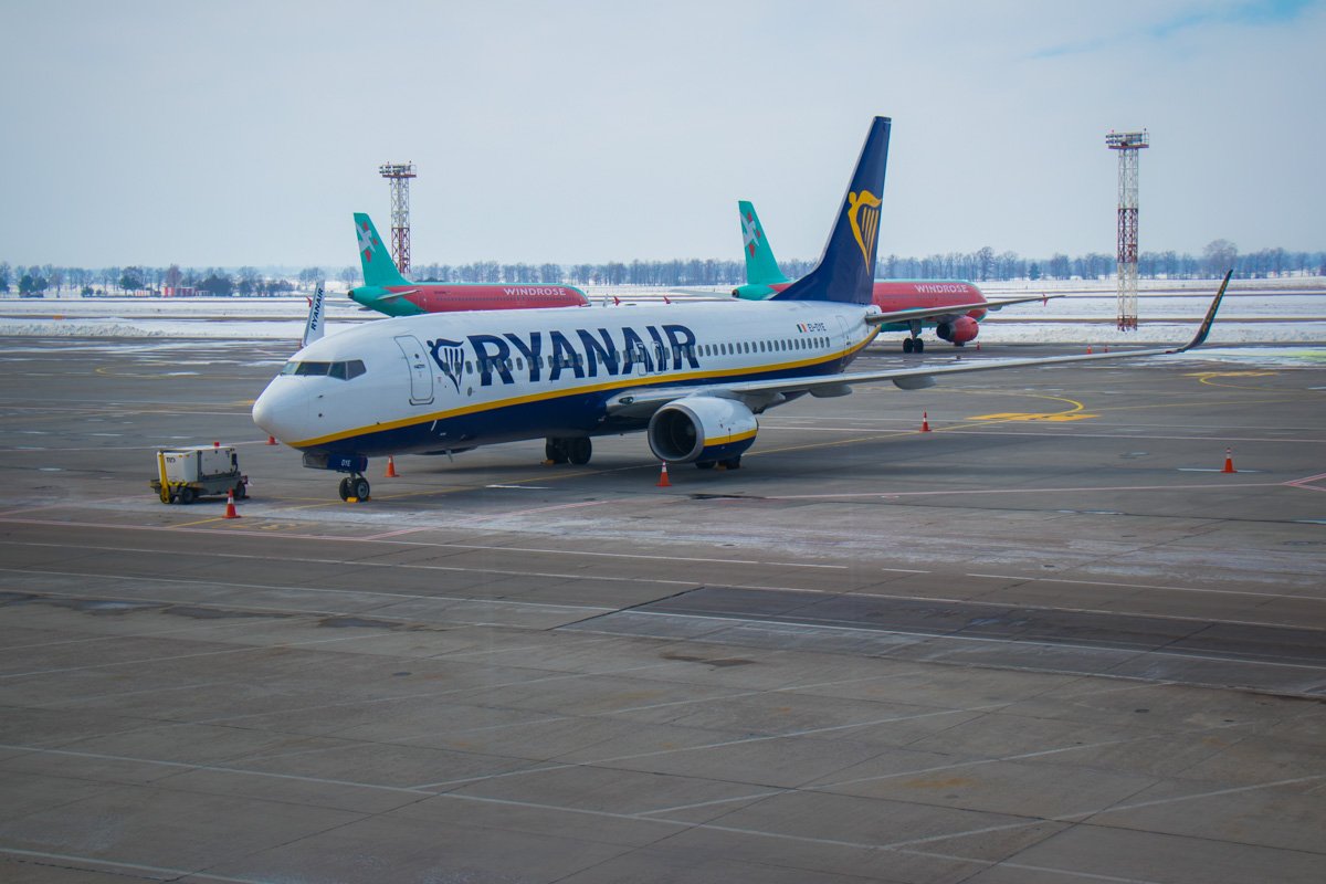 Лоукостер Ryanair теперь в Украине