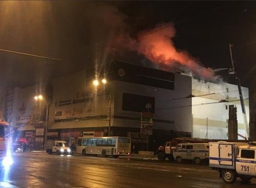 Пожар тушили всю ночь