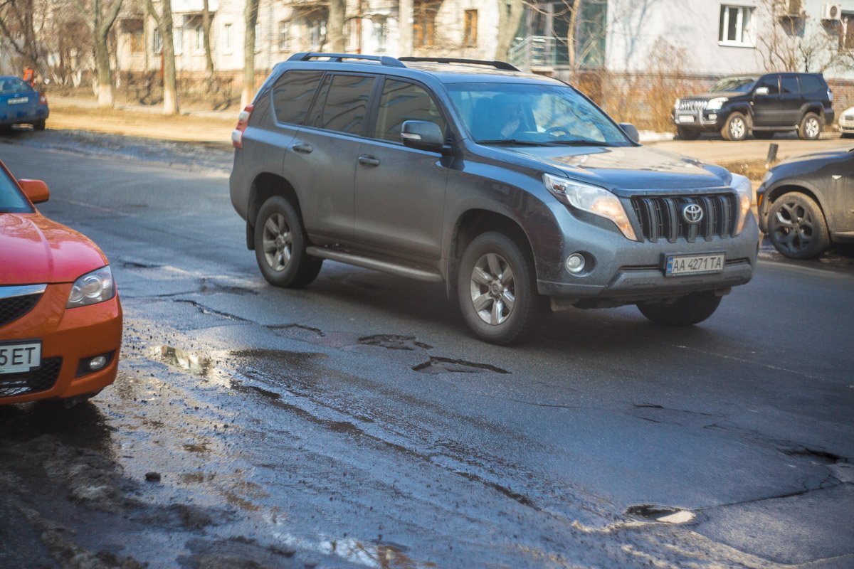 От ремонта улицы остались только цифры в статистике