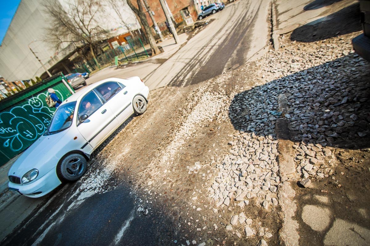 Улицу Вильгельма Котарбинского ремонтировали в 2017 году