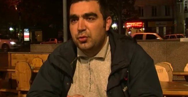 Азербайджанский журналист Рахим Намазов, которого ранили во Франции