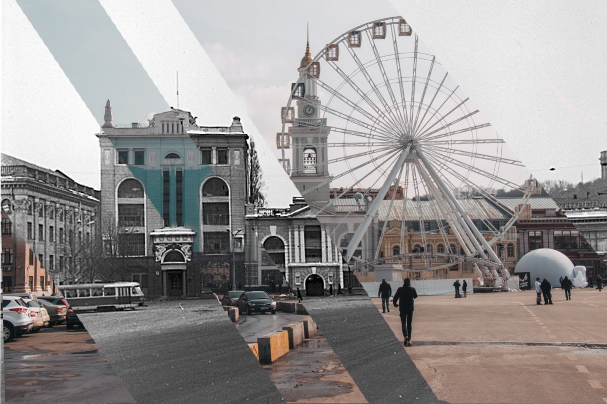 Контрактовая площадь значительно преобразилась