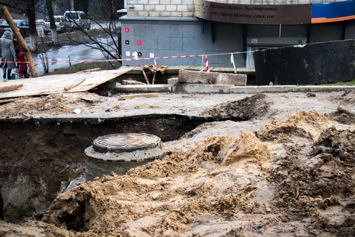 Строительные работы ведут с прошлого года Строительные работы ведут с прошлого года