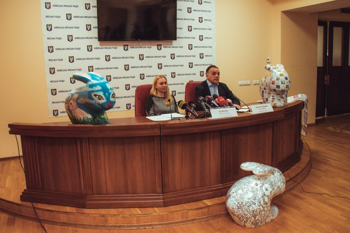 На фестивале представят скульптуры Пасхальных Кроликов и писанокм