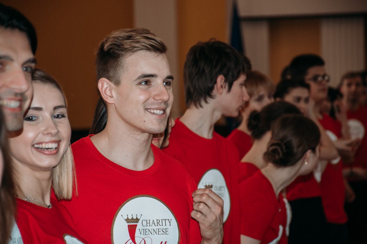 Репетиция Благотворительного Венского бала в Киеве