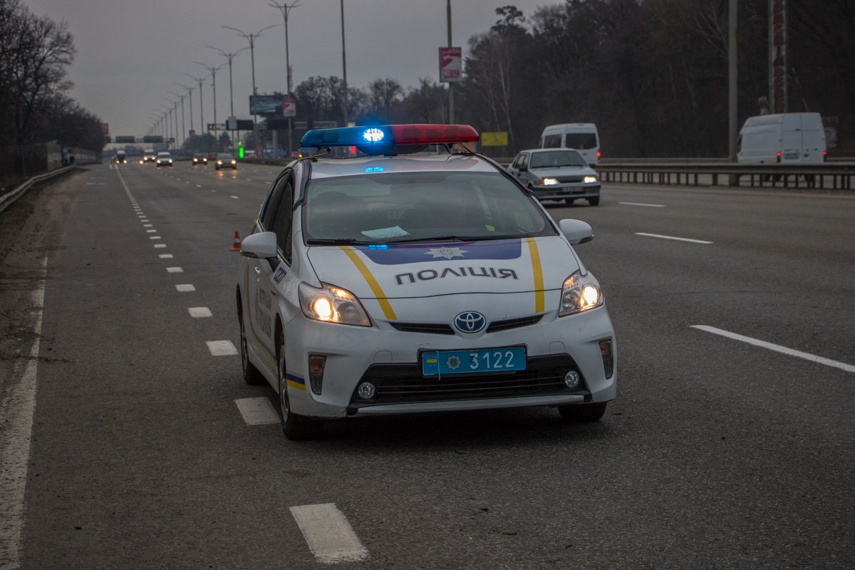 На месте происшествия работала полиция и две единицы пожарной техники