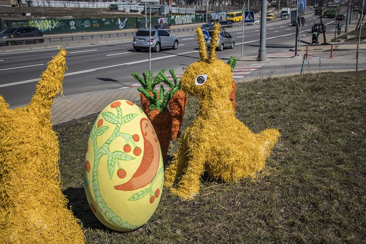 Кролики сделаны из экоматериалов