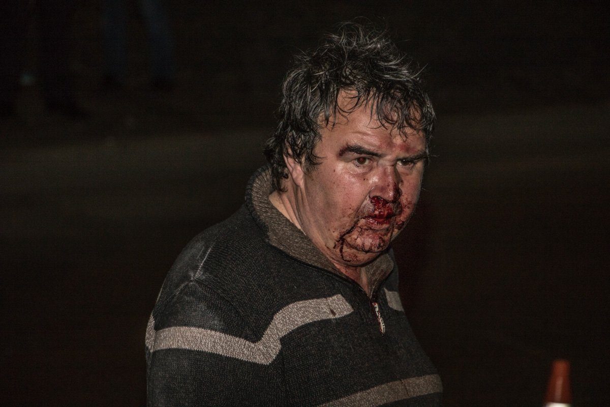 Пьяный водитель такси Daewoo Lanos Пьяный водитель такси Daewoo Lanos