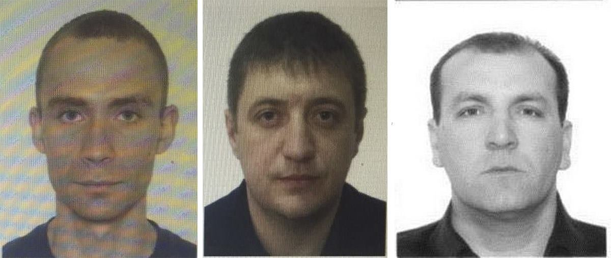 Были установлены личности трех исполнителей преступления