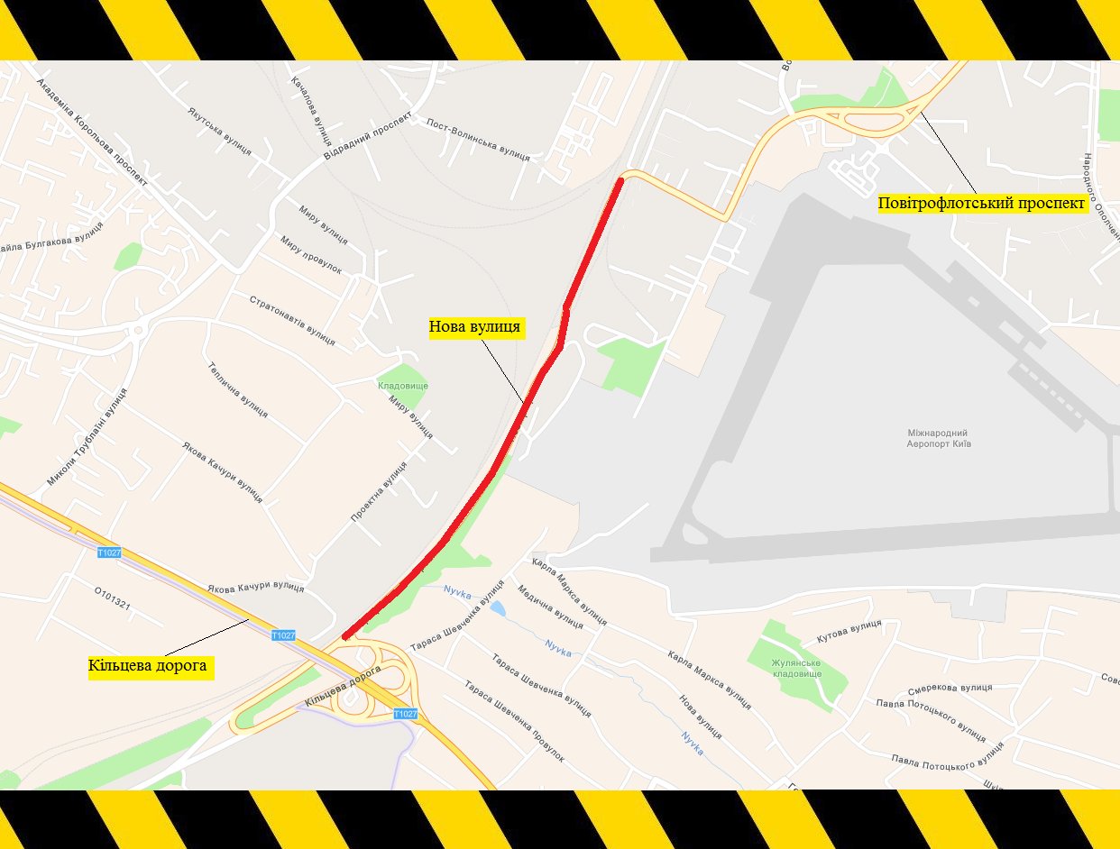 У Києві на два місяці обмежили рух у Солом’янському районі: схема 1