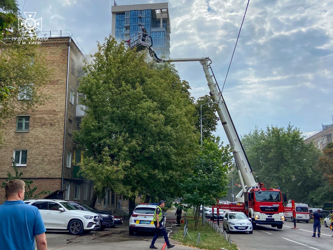 У Києві в Печерському районі згоріла квартира 1